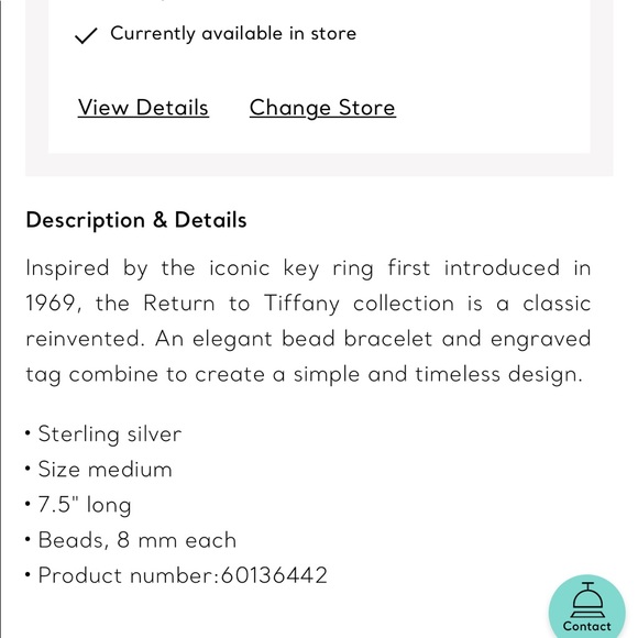 Tiffany & Co. Return to Tiffany Heart bracelet - Picture 4 of 6